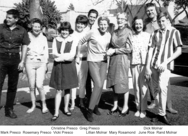 Prescos 1964 Family Gathering 1