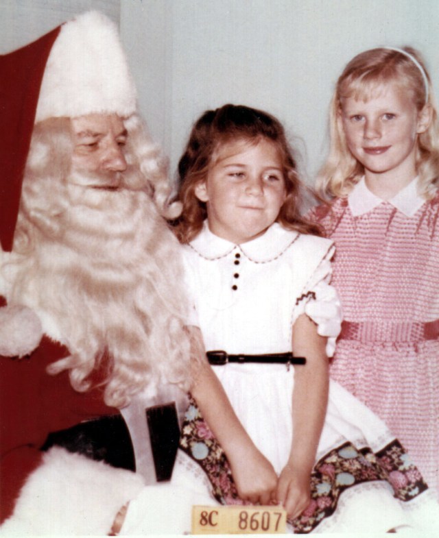 Vicki 1960 Santa Claus