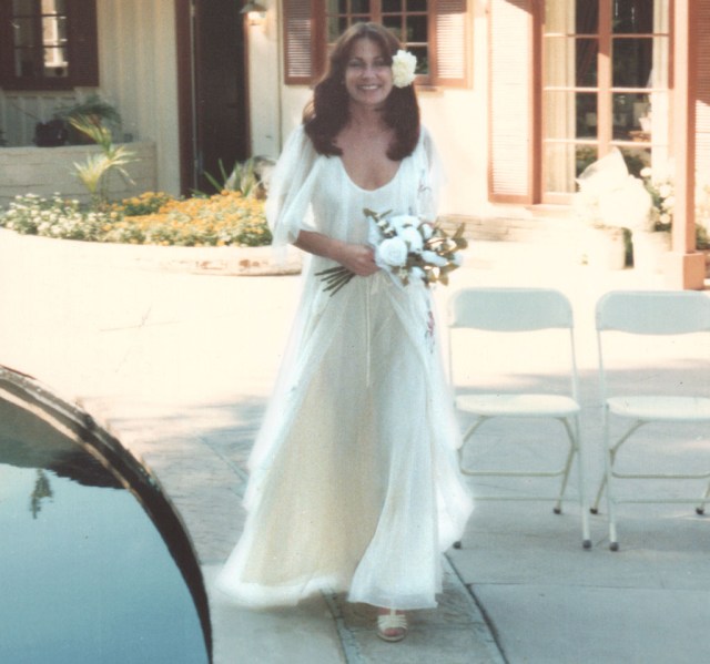 Christine 1977 at Her Wedding