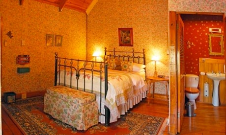 Deluxe "Eowyn" room at the Hobbit Boutique Hotel, South Africa