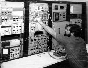 Mark 1976 at RF Test Bench