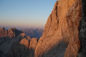 Looking south at 6:00 AM.