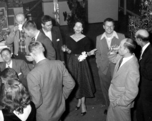 Rosemary 1955 at Company Party 2