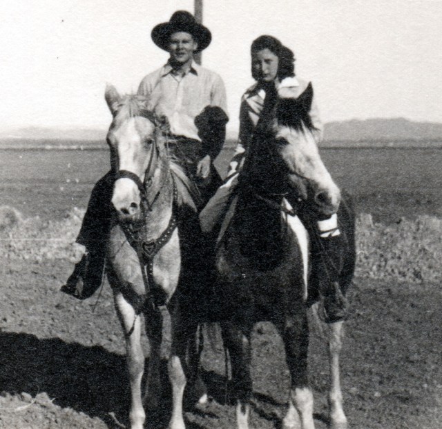 Rosemary 1939 &amp; __ on Horseback