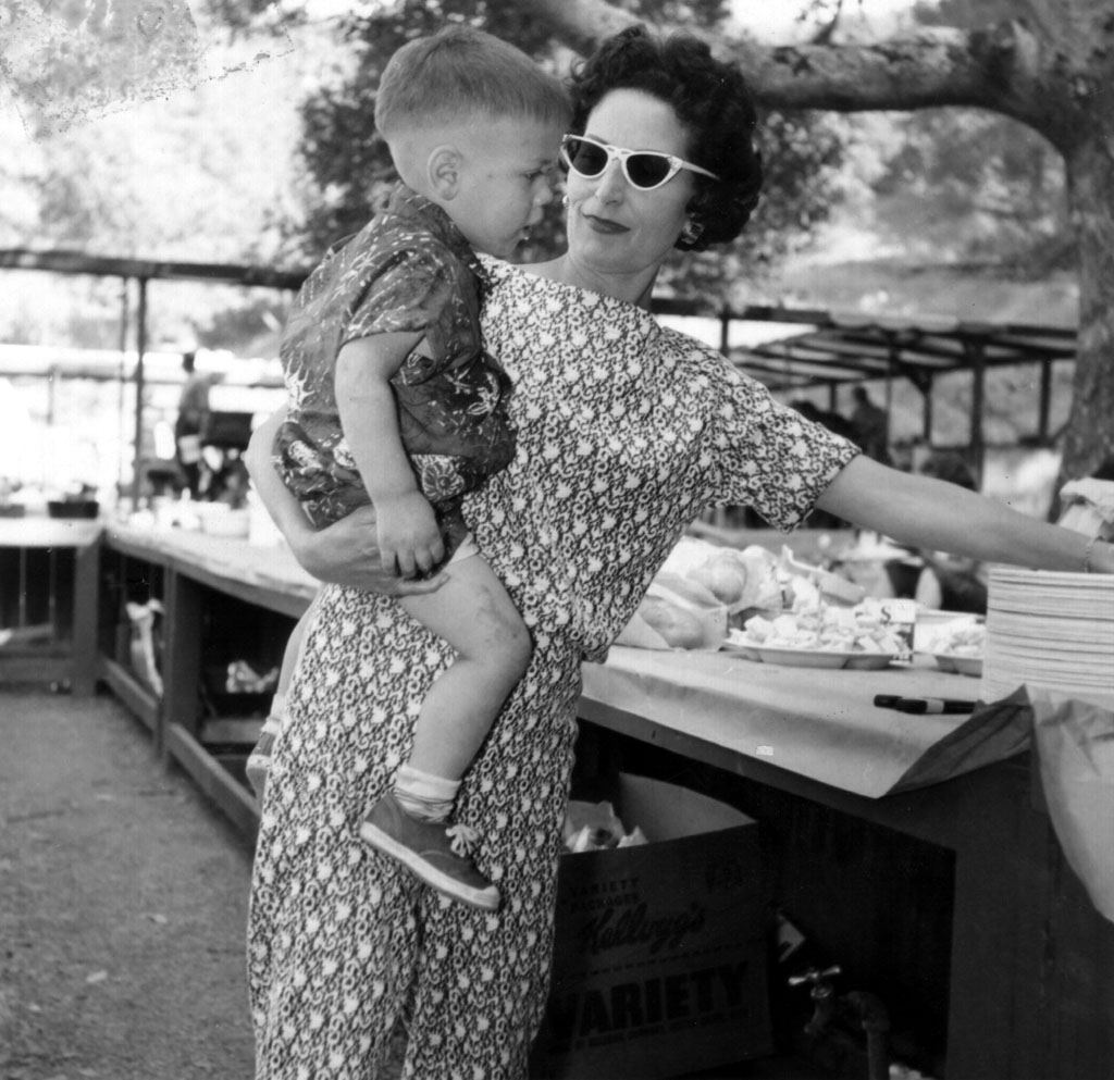 Rosemary 1955 at Company Picnic