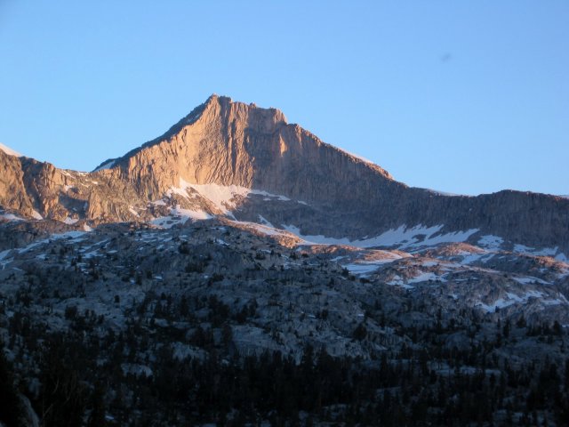 Clarence King the morning of the climb.