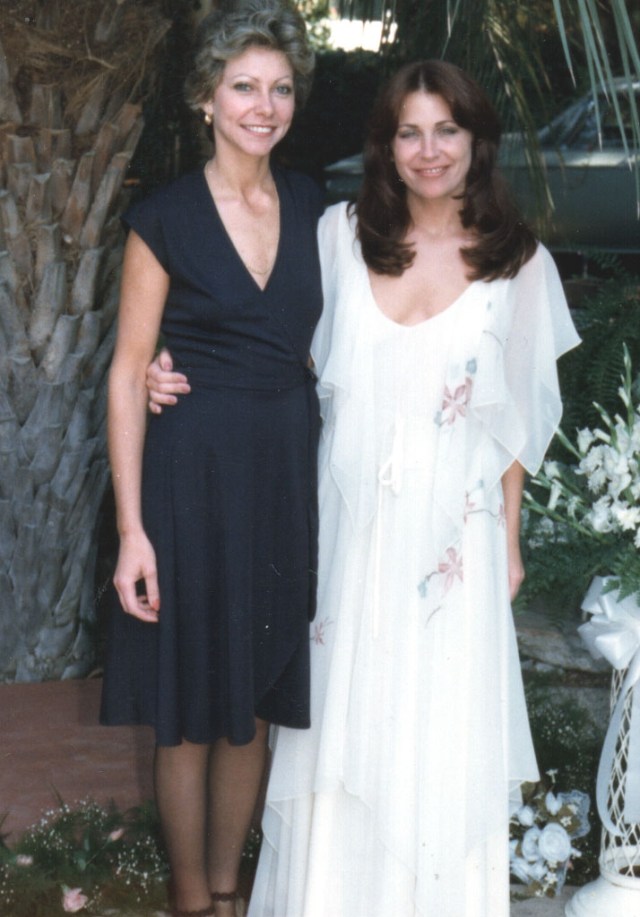 Christine 1977 at Her Weddding with Raphael